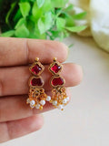 Divine Lakshmi Gold-Plated Temple Choker Set | Sarichka