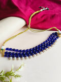 Emerald Harmony Choker Necklace Set | Sarichka