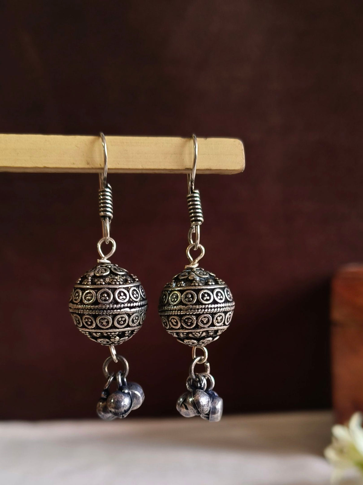 Ball Shape Hook Earring | Sarichka