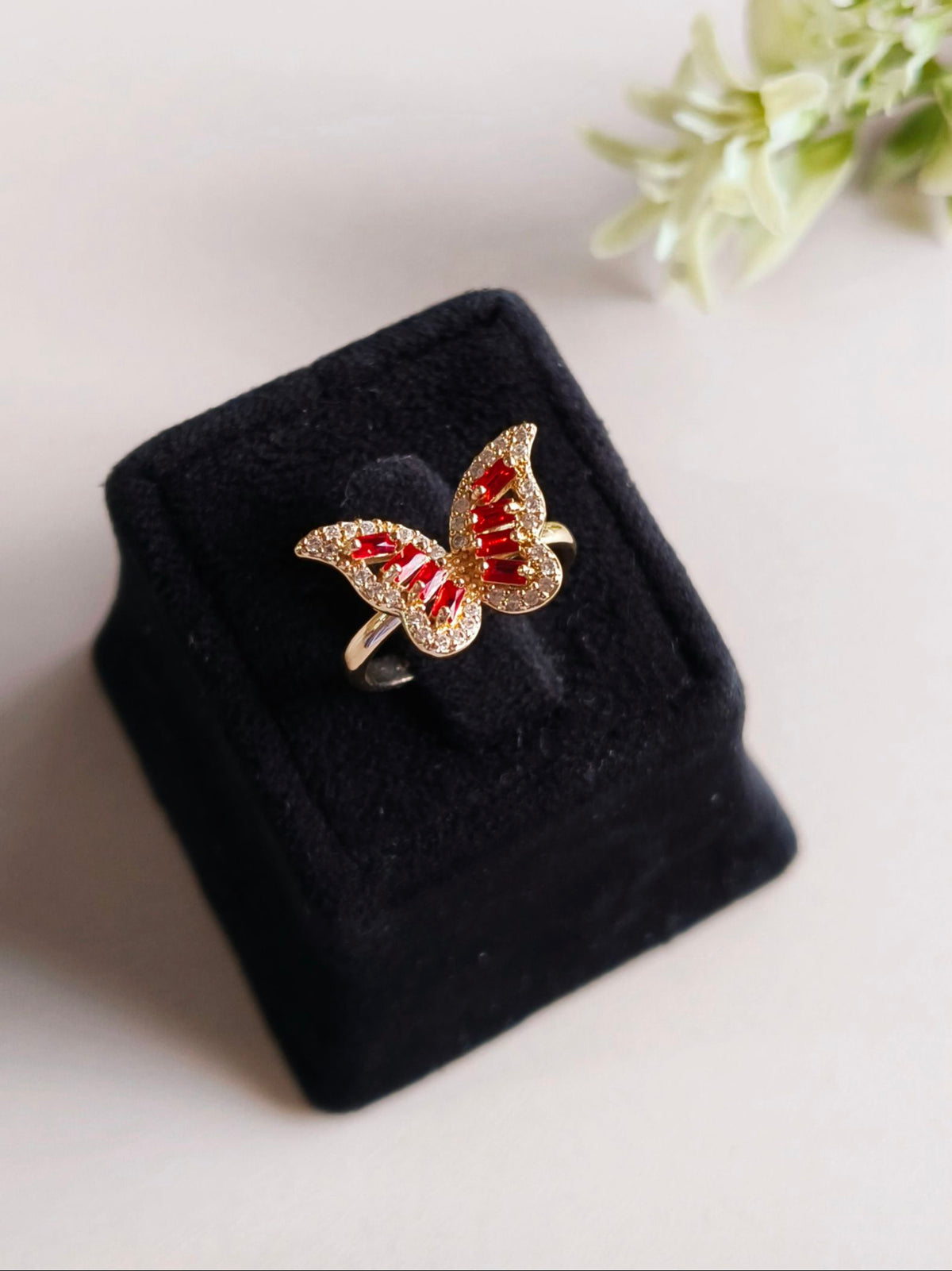 Luxury Finish AD Adjustable Ring | Sarichka