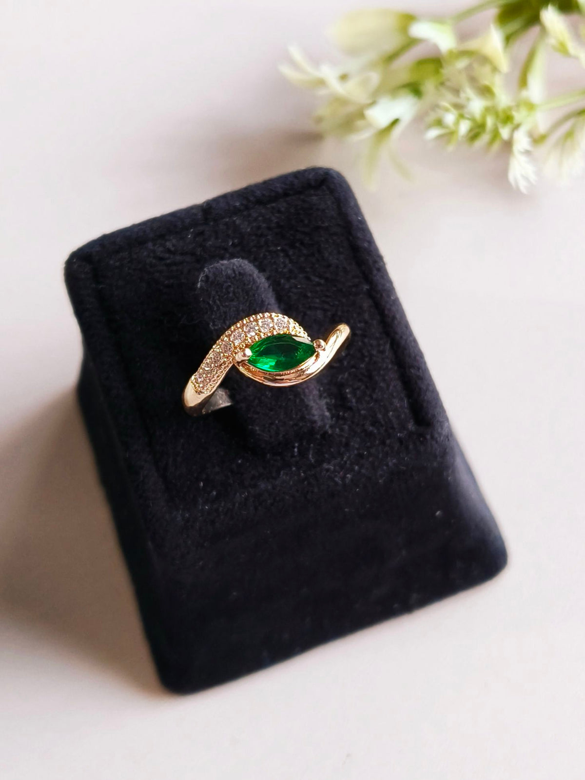 Luxury Finish AD Adjustable Ring | Sarichka