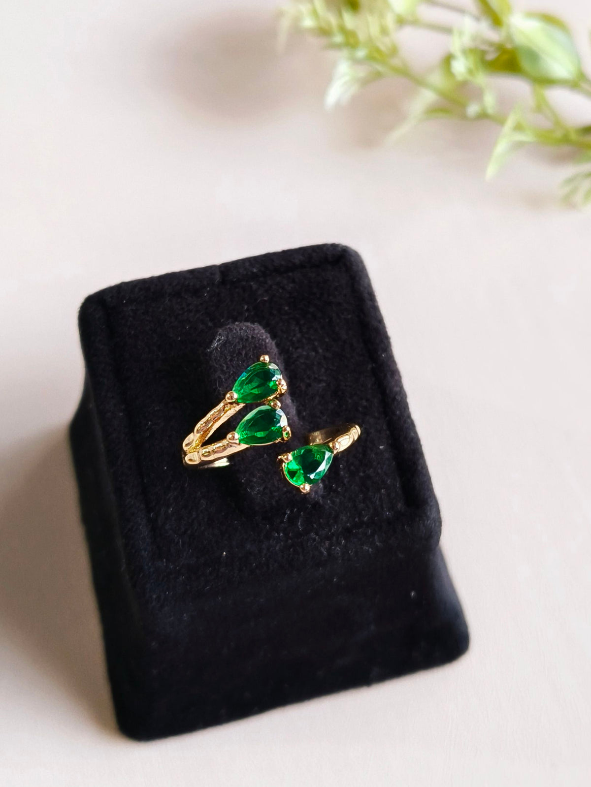 Luxury Finish AD Adjustable Ring | Sarichka