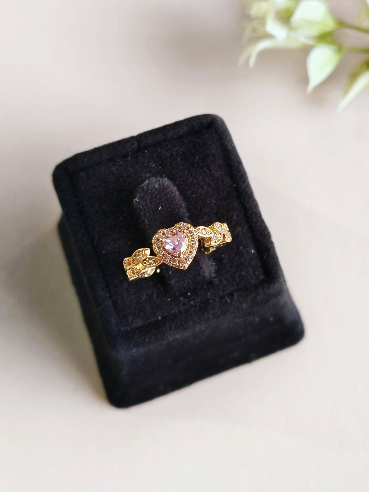 Luxury Finish AD Adjustable Ring | Sarichka