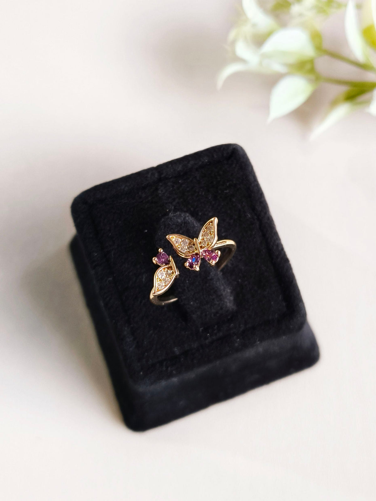 Luxury Finish AD Adjustable Ring | Sarichka