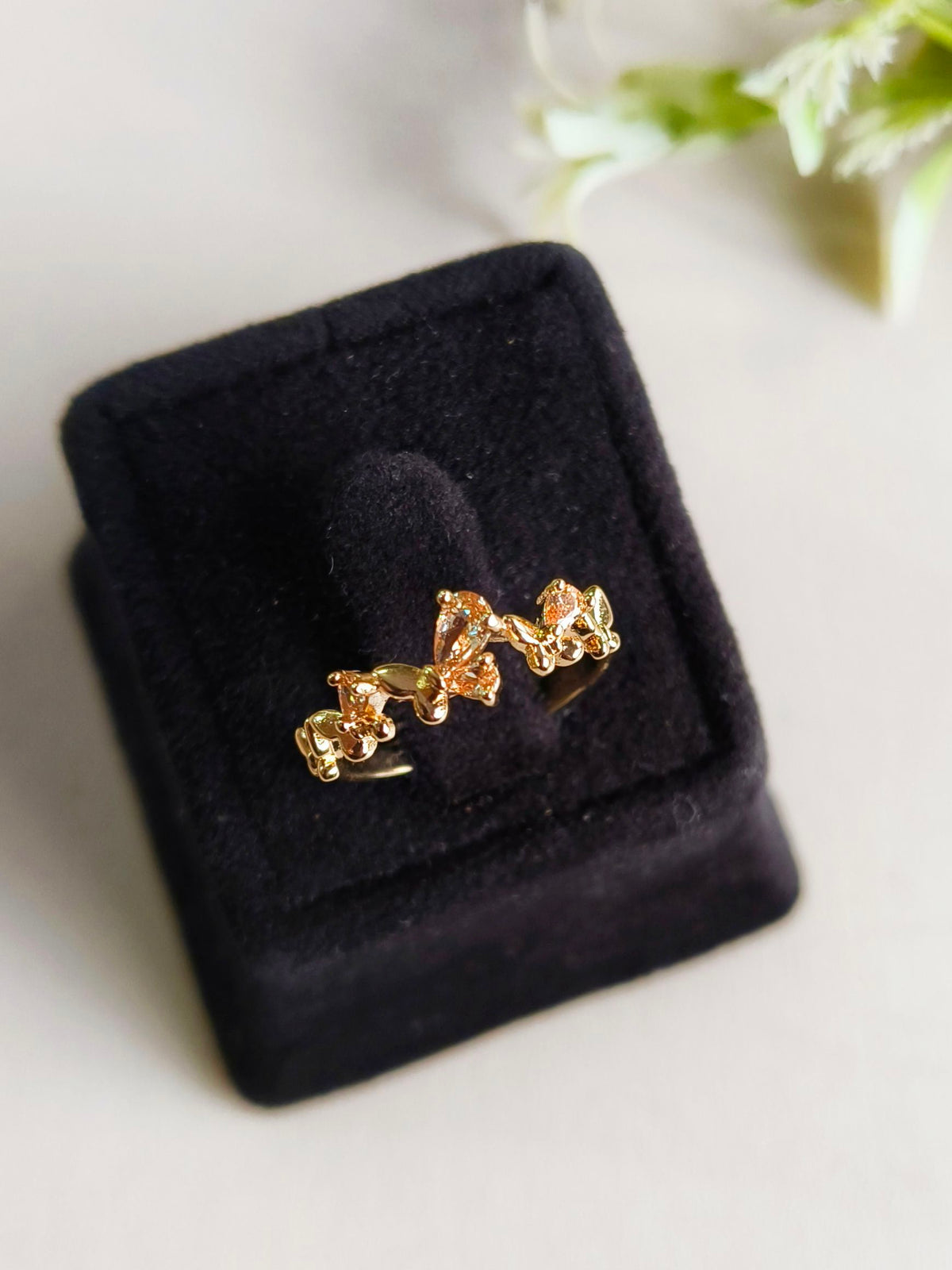 Luxury Finish AD Adjustable Ring | Sarichka