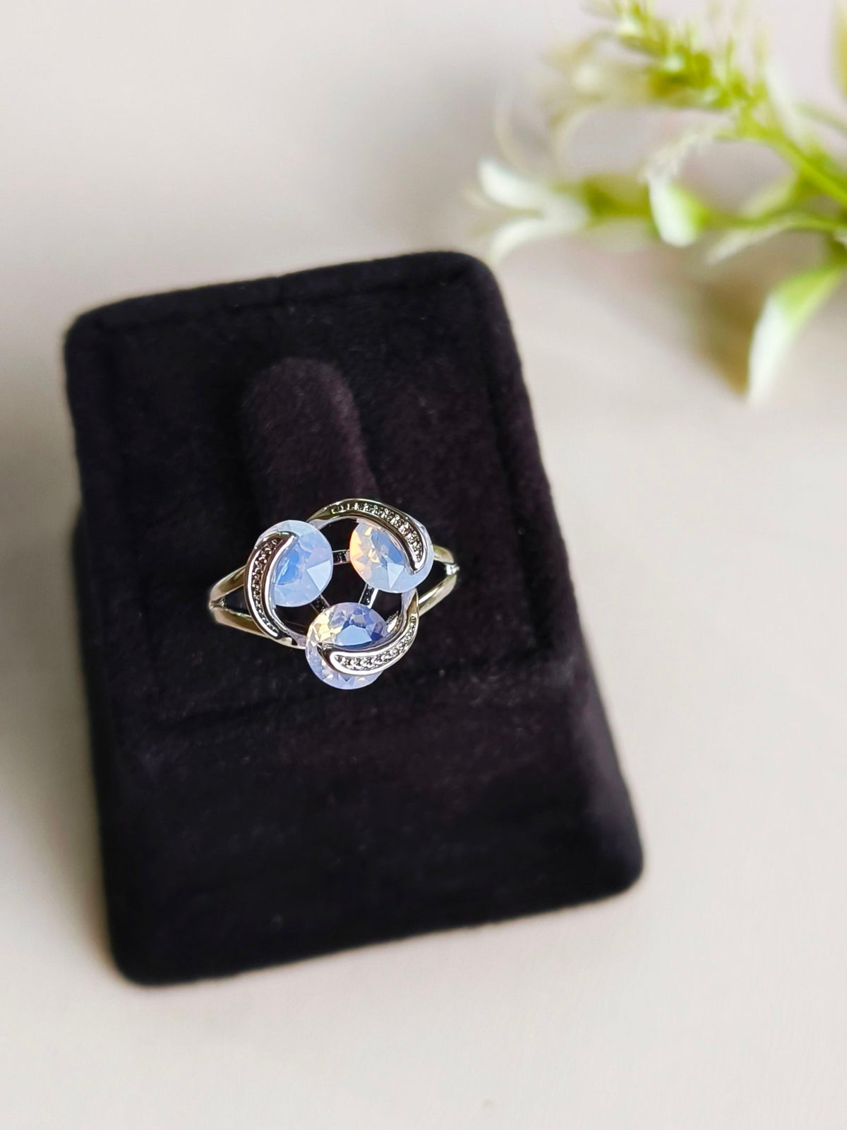 Luxury Finish AD Adjustable Ring | Sarichka