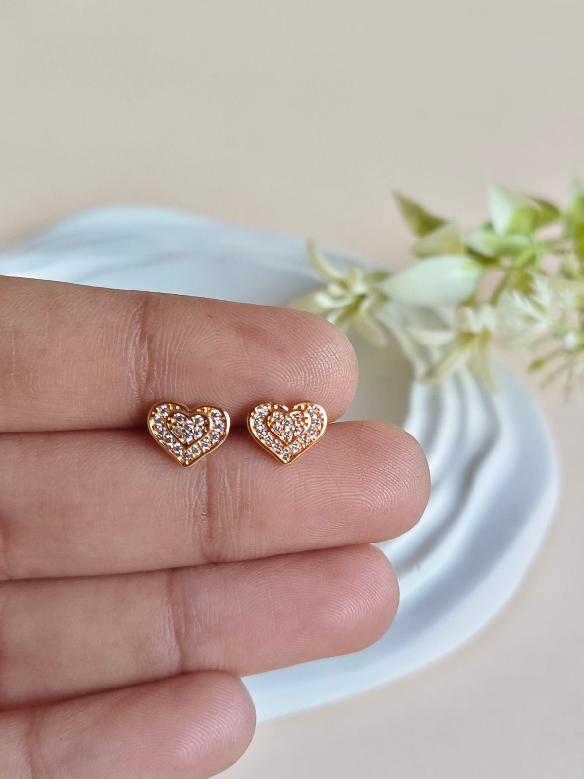 Elegant Daily Wear Stud Earrings | Sarichka