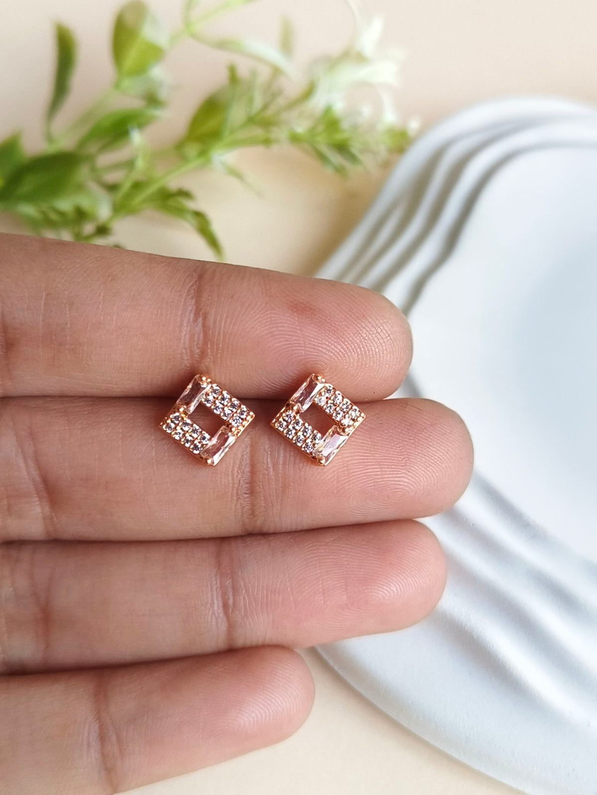 Elegant Daily Wear Stud Earrings | Sarichka