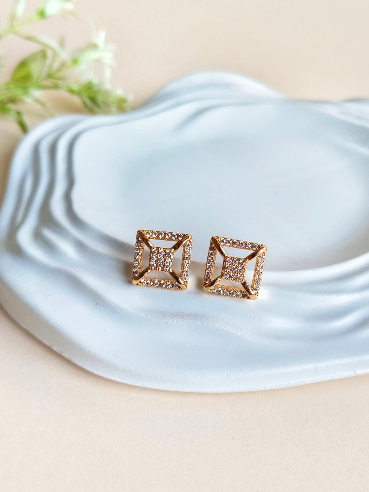 Elegant Daily Wear Stud Earrings | Sarichka