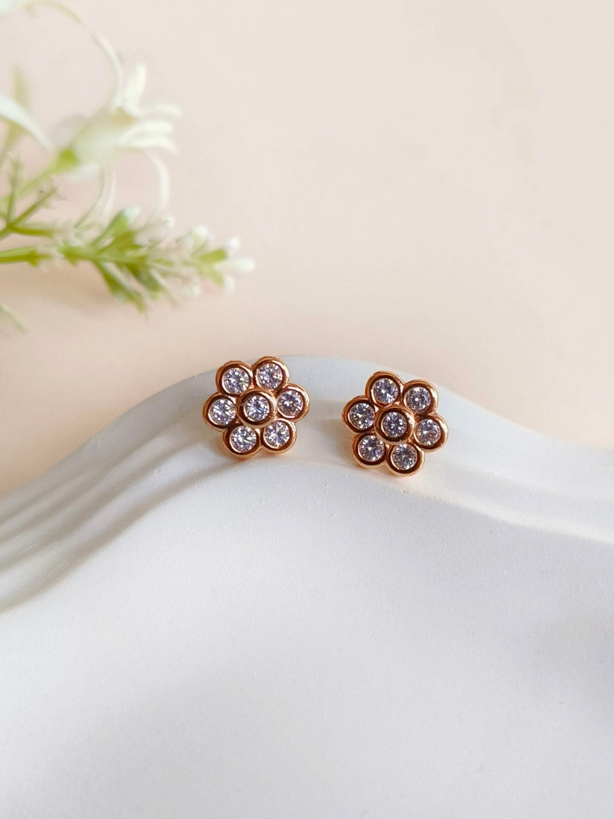 Elegant Daily Wear Stud Earrings | Sarichka