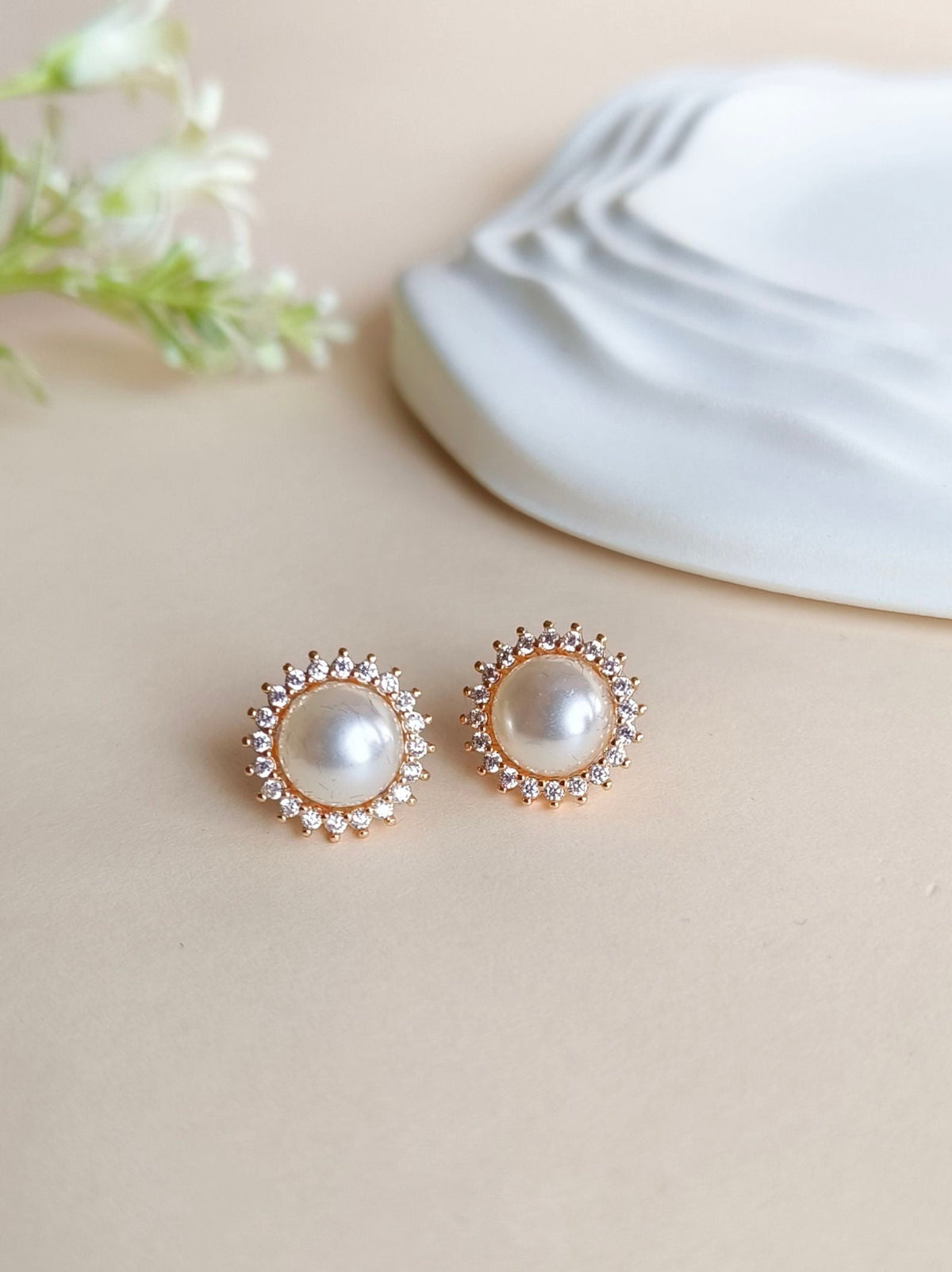 Elegant Daily Wear Stud Earrings | Sarichka