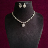 Premium American Diamond Necklace Set | Sarichka