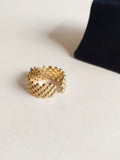 Timeless American Diamond Adjustable Ring | Sarichka