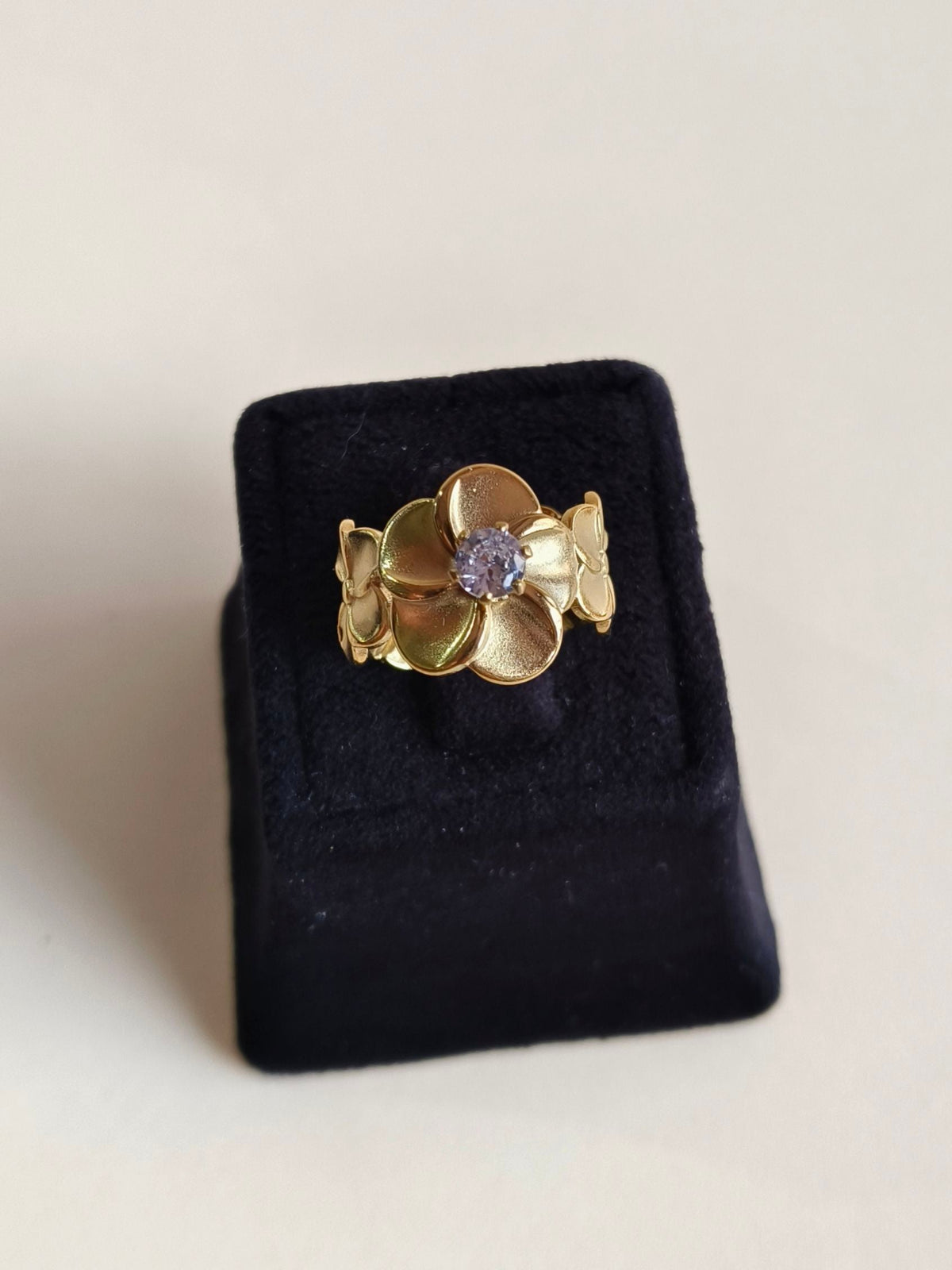 Timeless American Diamond Adjustable Ring | Sarichka