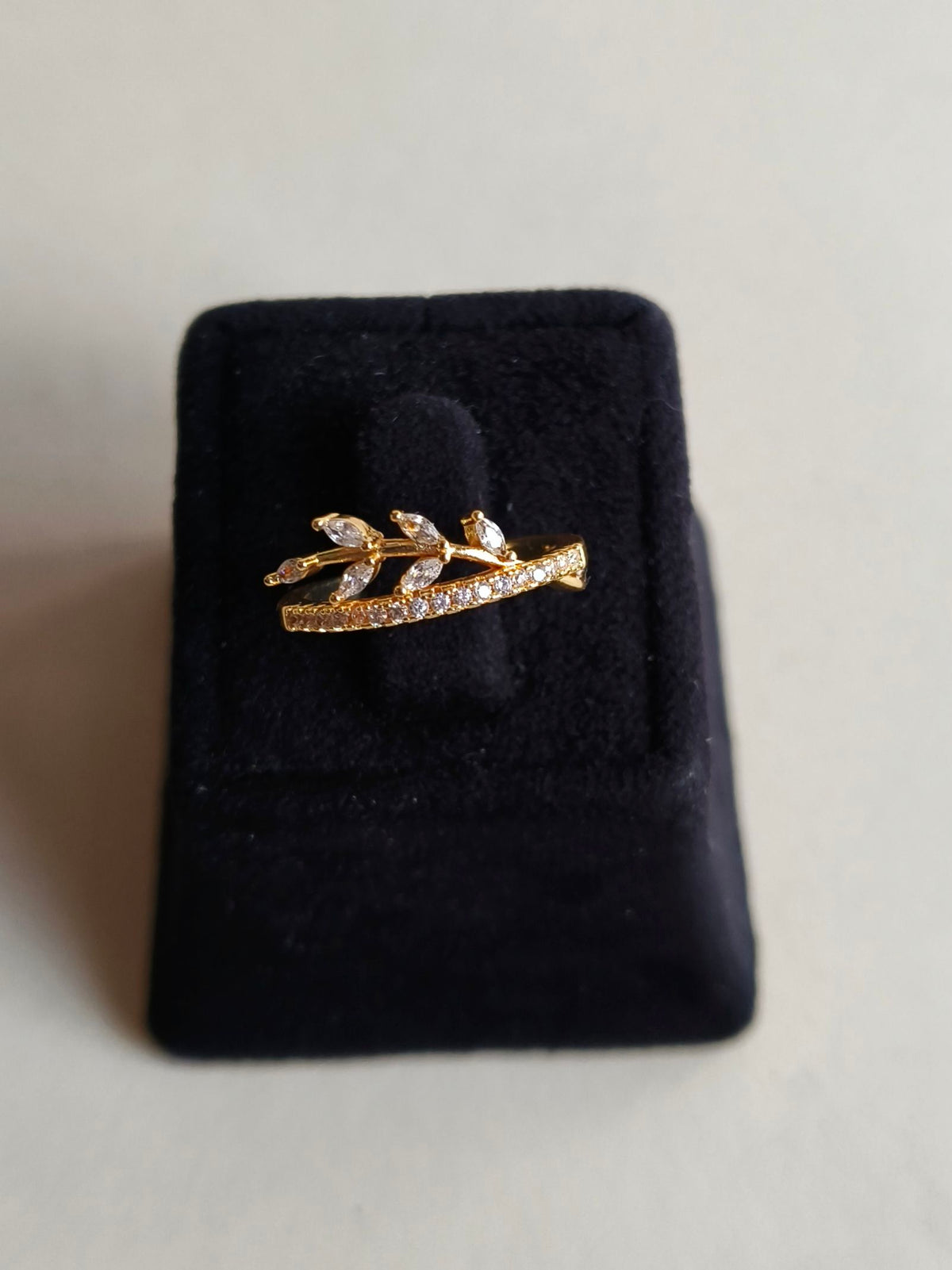 Timeless American Diamond Adjustable Ring | Sarichka