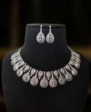 Handmade crafted silver Look like Necklace