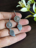 Elegant Silver Keri Hook Earrings | Sarichka