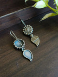 Elegant Silver Keri Hook Earrings | Sarichka