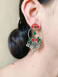 Lotus Chandbali Earrings | Sarichka