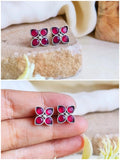 Trendy Oxidised Small Studs Combo Set | Sarichka