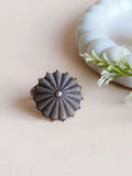 Oxidized German Silver Umbrella Cocktail Ring | Sarichka
