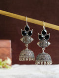 Monalisa Stone Oxidised Jhumki | Sarichka