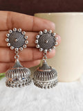 Traditional German Silver Jhumka Earring | Sarichka