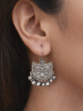 Boho Oxidised Hook Earrings | Sarichka Fashion